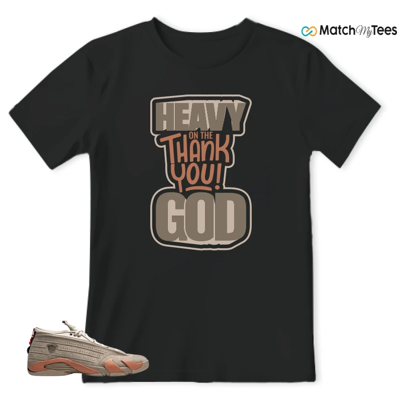 NIKE JORDAN 14 RETRO LOW CLOT TERRA BLUSH SNEAKER Matching Tees t-shirt