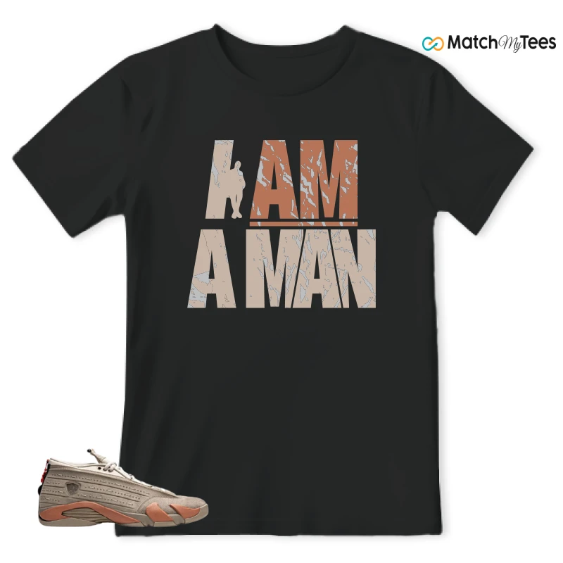 NIKE JORDAN 14 RETRO LOW CLOT TERRA BLUSH SNEAKER Matching Tees t-shirt