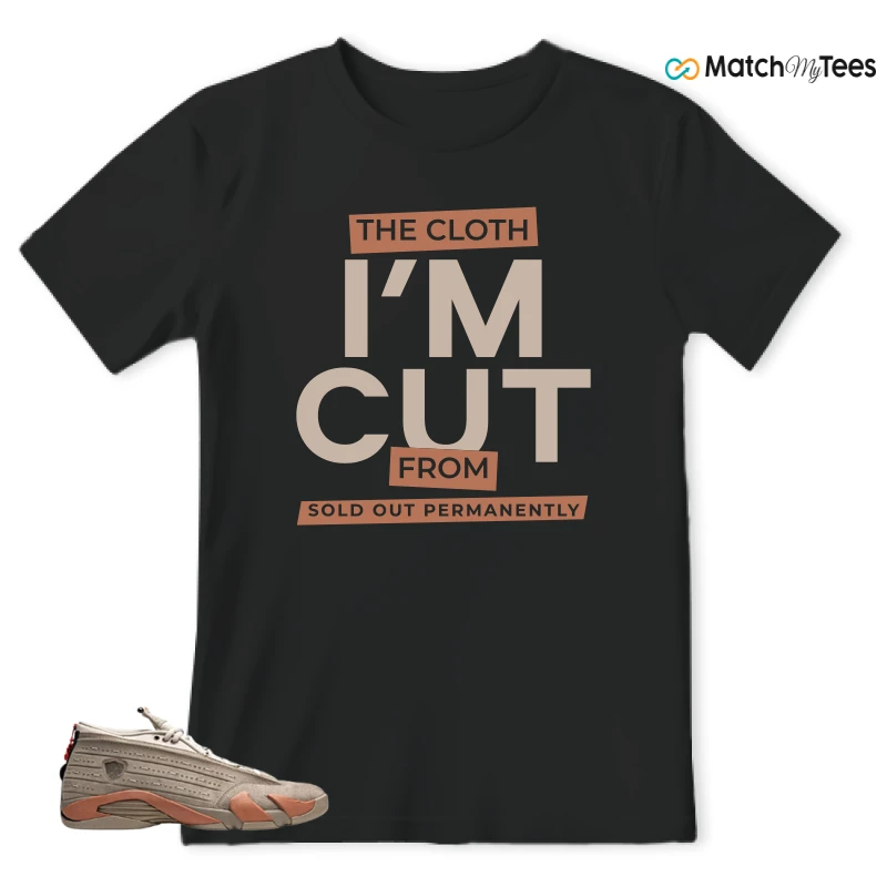 I'm Cut Black matching T-shirt T-shirt