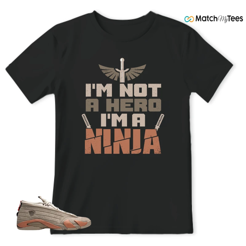 NIKE JORDAN 14 RETRO LOW CLOT TERRA BLUSH SNEAKER Matching Tees t-shirt