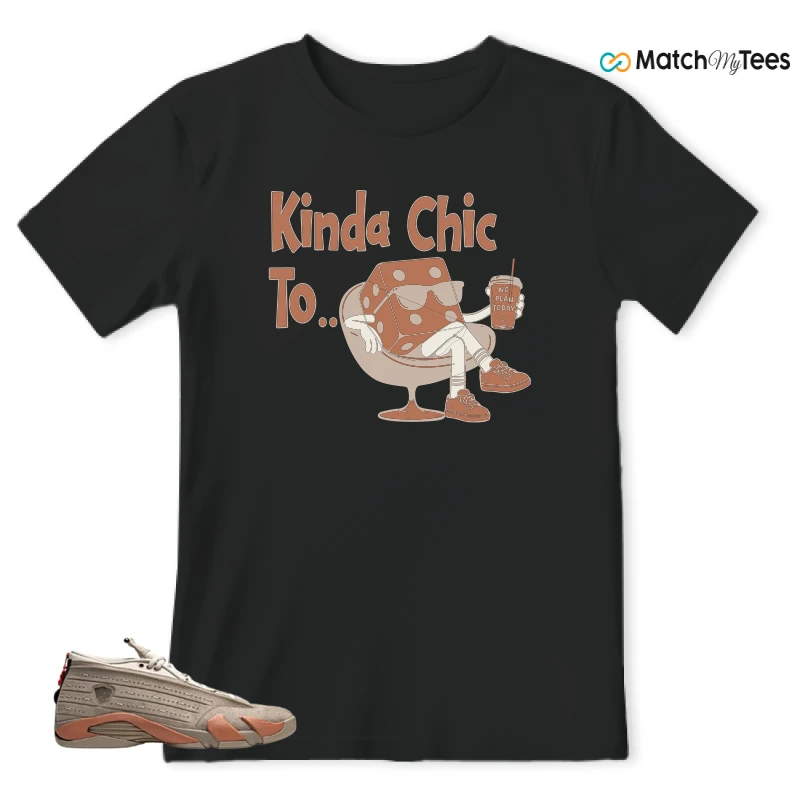 Kinda Chic Black matching T-shirt T-shirt