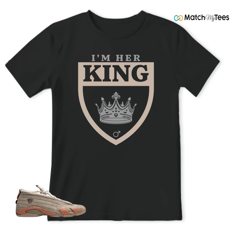 NIKE JORDAN 14 RETRO LOW CLOT TERRA BLUSH SNEAKER Matching Tees t-shirt