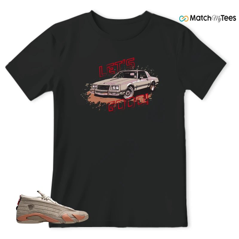 NIKE JORDAN 14 RETRO LOW CLOT TERRA BLUSH SNEAKER Matching Tees t-shirt