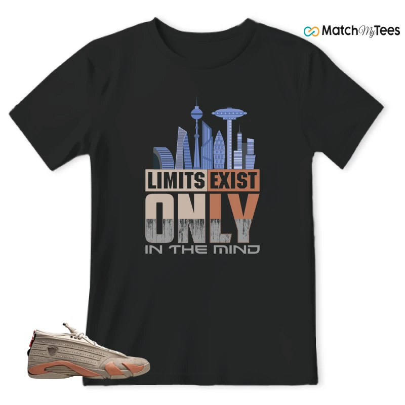 NIKE JORDAN 14 RETRO LOW CLOT TERRA BLUSH SNEAKER Matching Tees t-shirt