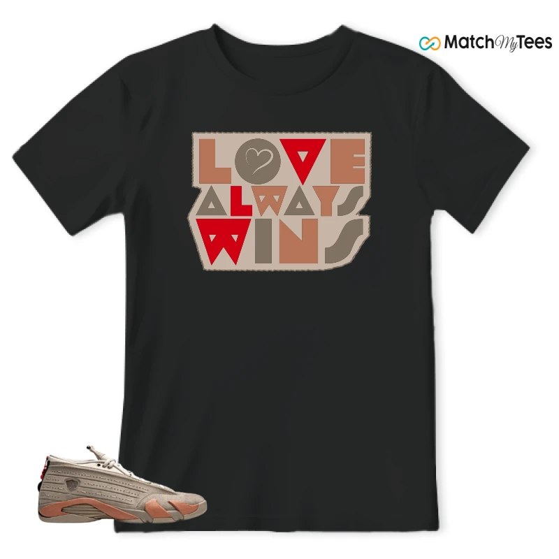 NIKE JORDAN 14 RETRO LOW CLOT TERRA BLUSH SNEAKER Matching Tees t-shirt