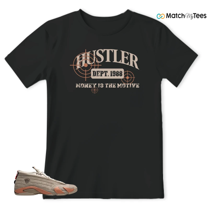NIKE JORDAN 14 RETRO LOW CLOT TERRA BLUSH SNEAKER Matching Tees t-shirt