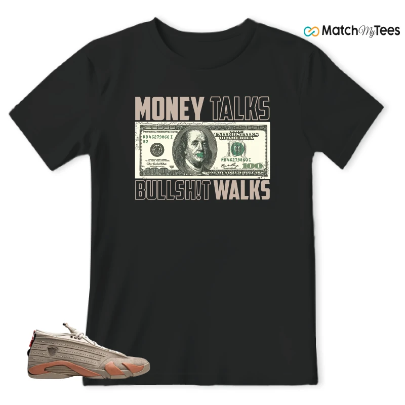 NIKE JORDAN 14 RETRO LOW CLOT TERRA BLUSH SNEAKER Matching Tees t-shirt
