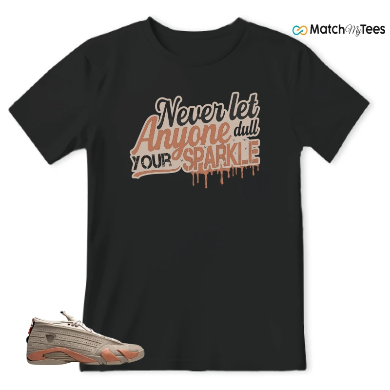NIKE JORDAN 14 RETRO LOW CLOT TERRA BLUSH SNEAKER Matching Tees t-shirt