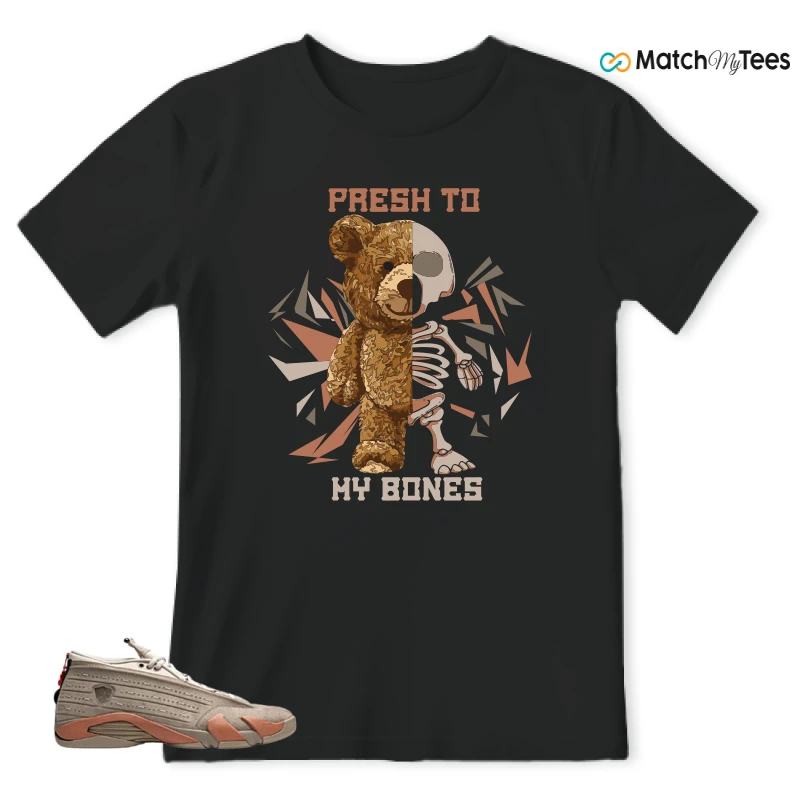 NIKE JORDAN 14 RETRO LOW CLOT TERRA BLUSH SNEAKER Matching Tees t-shirt