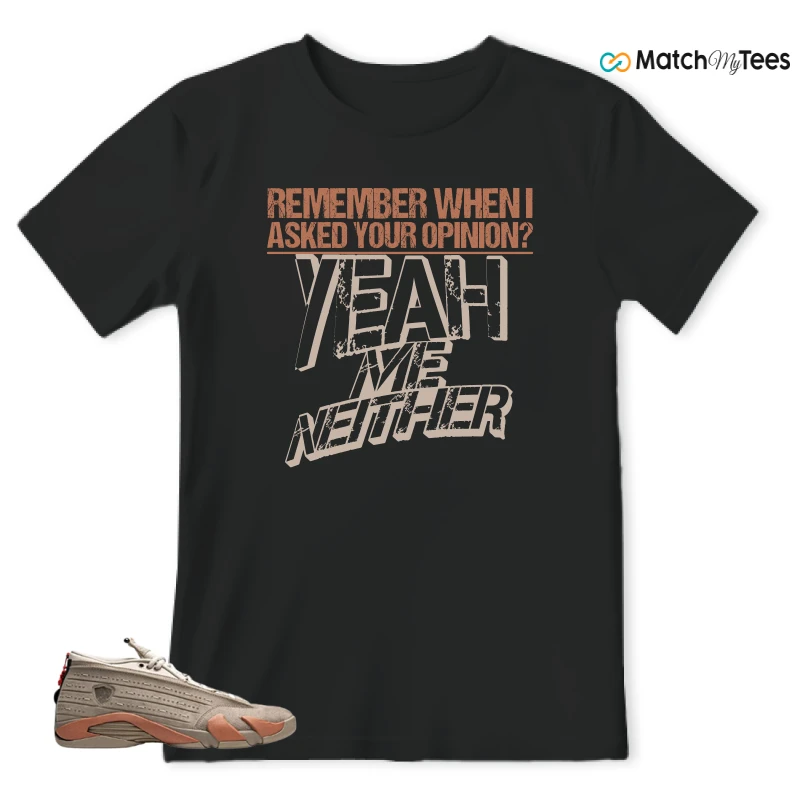 NIKE JORDAN 14 RETRO LOW CLOT TERRA BLUSH SNEAKER Matching Tees t-shirt