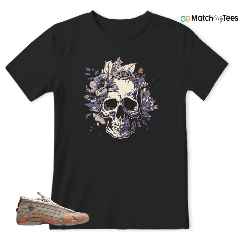 NIKE JORDAN 14 RETRO LOW CLOT TERRA BLUSH SNEAKER Matching Tees t-shirt