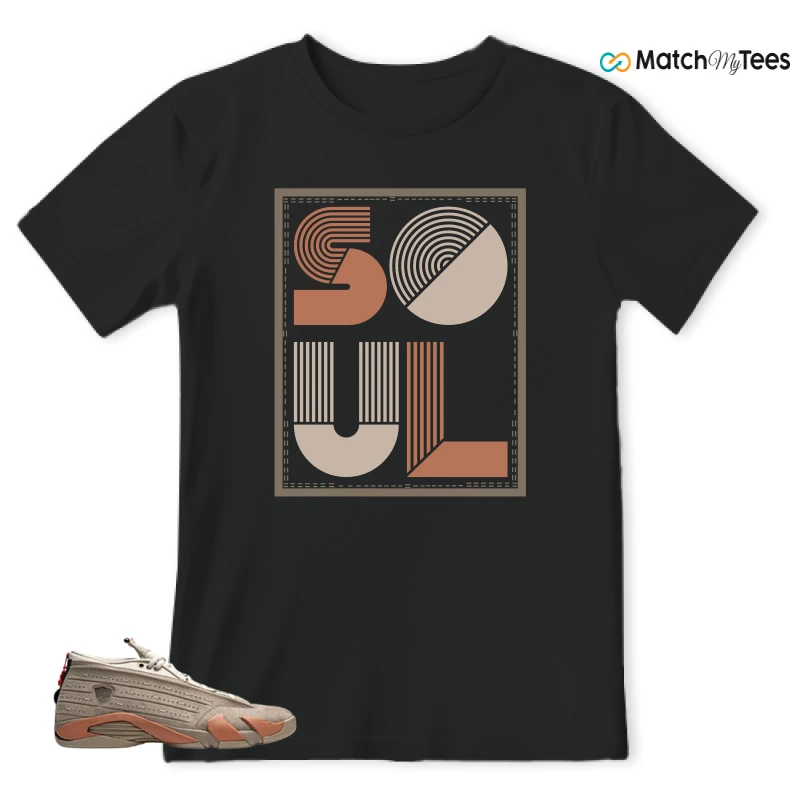 NIKE JORDAN 14 RETRO LOW CLOT TERRA BLUSH SNEAKER Matching Tees t-shirt