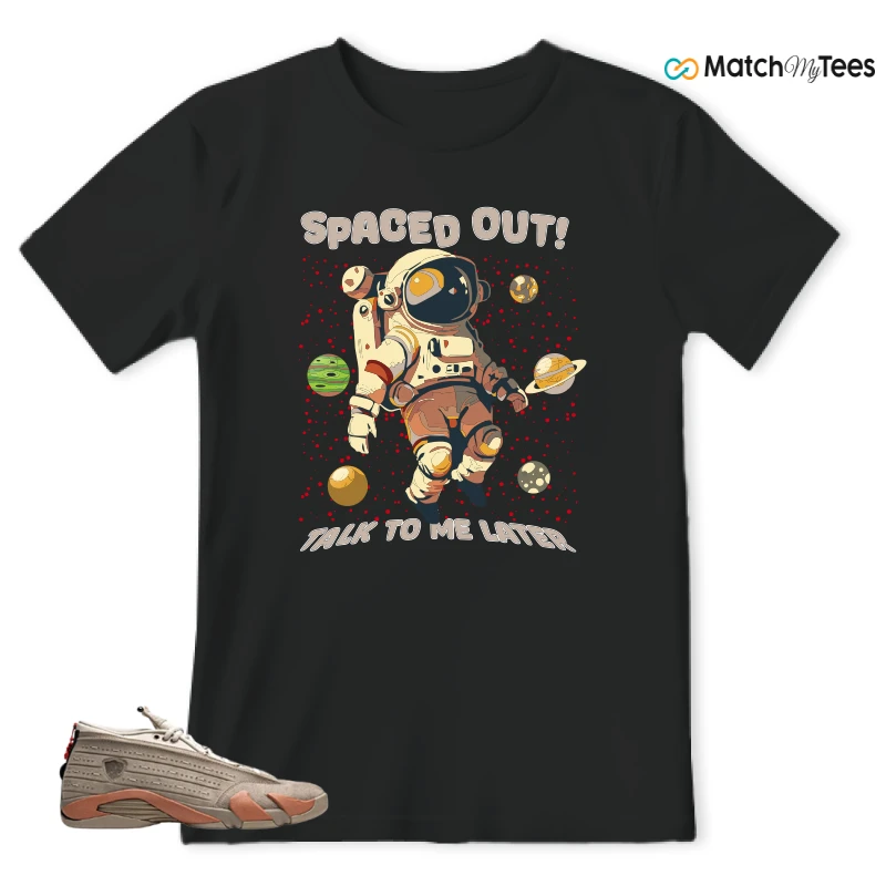 NIKE JORDAN 14 RETRO LOW CLOT TERRA BLUSH SNEAKER Matching Tees t-shirt