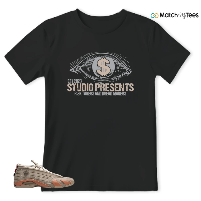 NIKE JORDAN 14 RETRO LOW CLOT TERRA BLUSH SNEAKER Matching Tees t-shirt