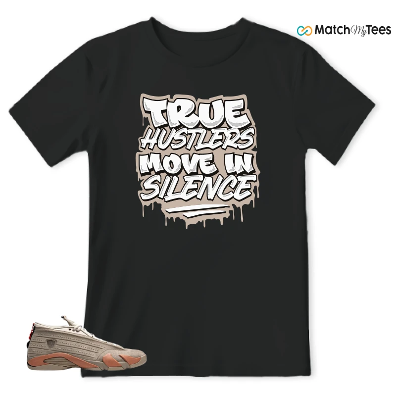 NIKE JORDAN 14 RETRO LOW CLOT TERRA BLUSH SNEAKER Matching Tees t-shirt
