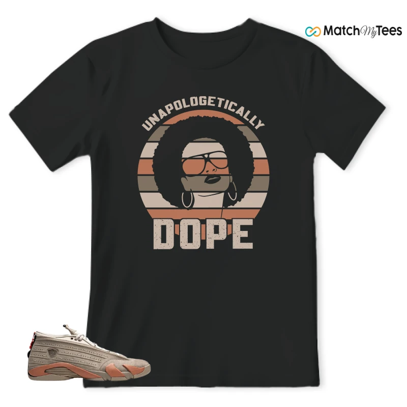 NIKE JORDAN 14 RETRO LOW CLOT TERRA BLUSH SNEAKER Matching Tees t-shirt