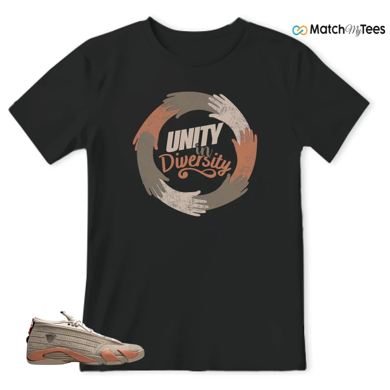 NIKE JORDAN 14 RETRO LOW CLOT TERRA BLUSH SNEAKER Matching Tees t-shirt