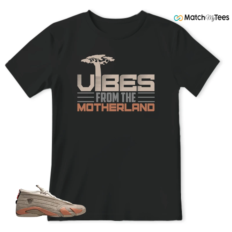 NIKE JORDAN 14 RETRO LOW CLOT TERRA BLUSH SNEAKER Matching Tees t-shirt