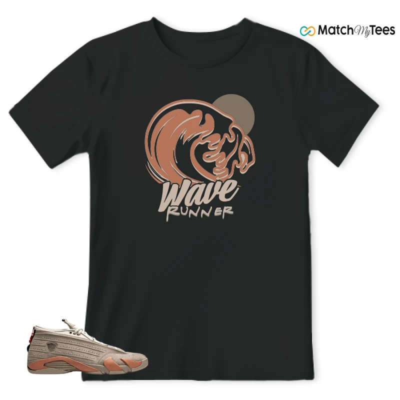 NIKE JORDAN 14 RETRO LOW CLOT TERRA BLUSH SNEAKER Matching Tees t-shirt
