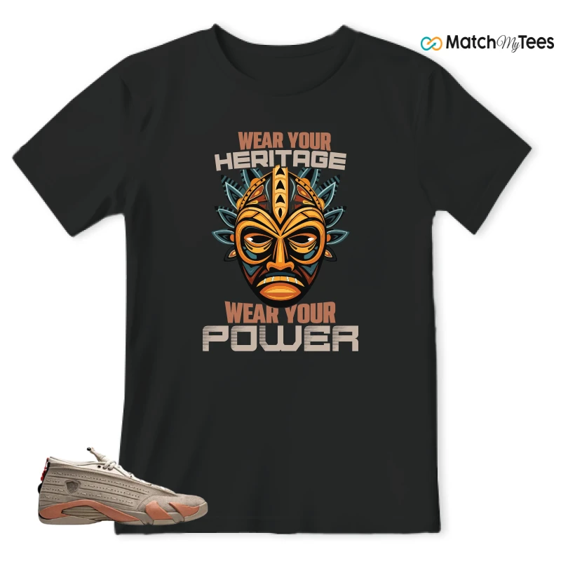 NIKE JORDAN 14 RETRO LOW CLOT TERRA BLUSH SNEAKER Matching Tees t-shirt