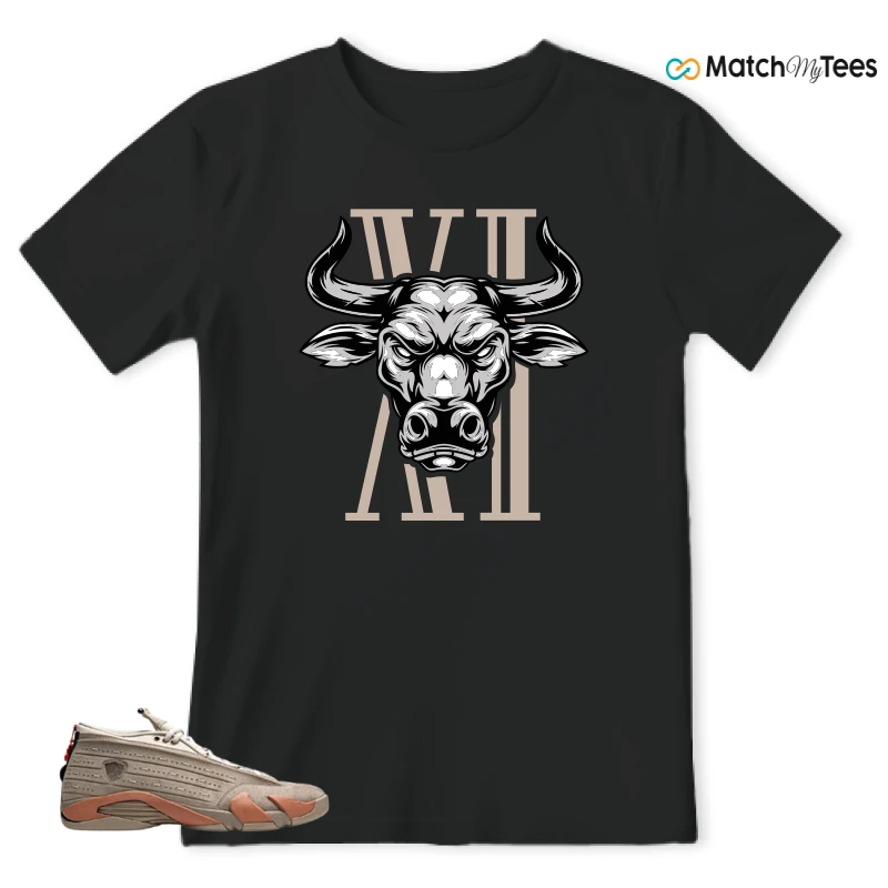 NIKE JORDAN 14 RETRO LOW CLOT TERRA BLUSH SNEAKER Matching Tees t-shirt