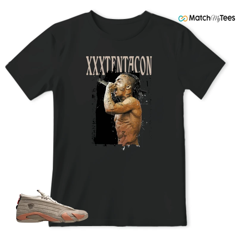 NIKE JORDAN 14 RETRO LOW CLOT TERRA BLUSH SNEAKER Matching Tees t-shirt
