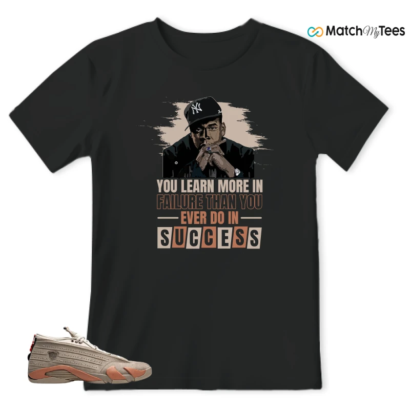 NIKE JORDAN 14 RETRO LOW CLOT TERRA BLUSH SNEAKER Matching Tees t-shirt