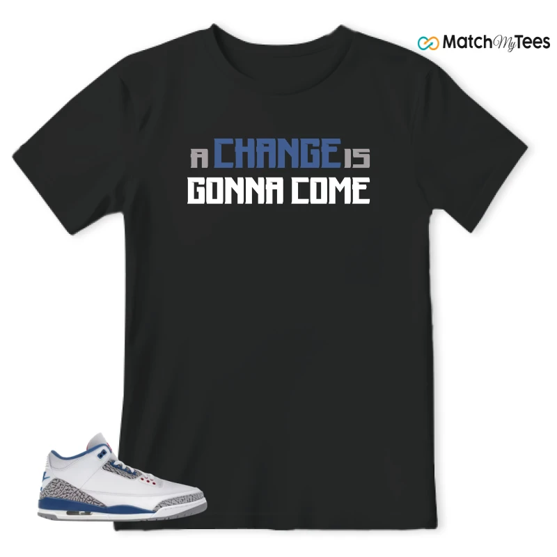 NIKE JORDAN 3 RETRO TRUE BLUE (2026) SNEAKER Matching Tees t-shirt