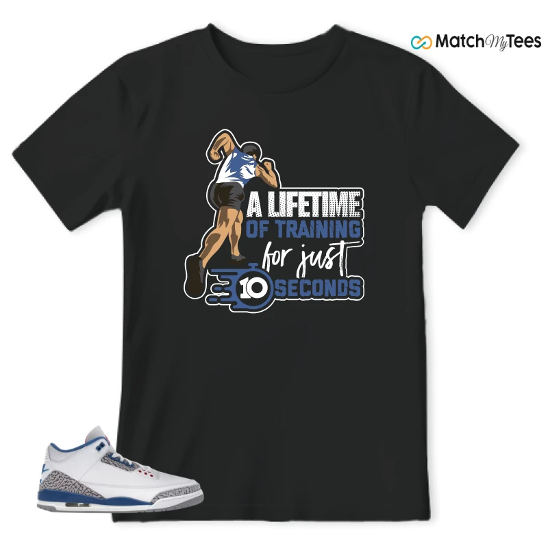 NIKE JORDAN 3 RETRO TRUE BLUE (2026) SNEAKER Matching Tees t-shirt