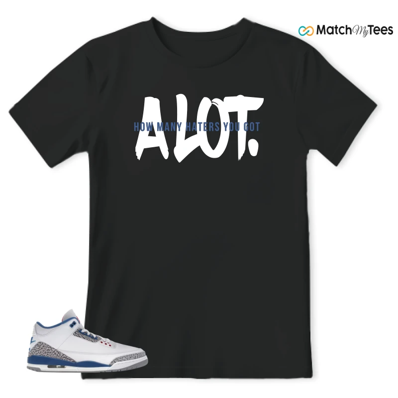 NIKE JORDAN 3 RETRO TRUE BLUE (2026) SNEAKER Matching Tees t-shirt