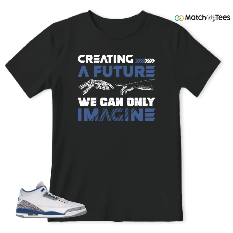 NIKE JORDAN 3 RETRO TRUE BLUE (2026) SNEAKER Matching Tees t-shirt