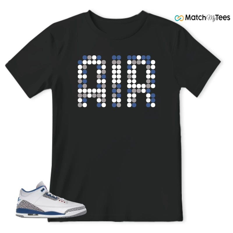 NIKE JORDAN 3 RETRO TRUE BLUE (2026) SNEAKER Matching Tees t-shirt