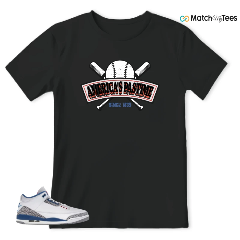 NIKE JORDAN 3 RETRO TRUE BLUE (2026) SNEAKER Matching Tees t-shirt