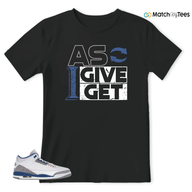 NIKE JORDAN 3 RETRO TRUE BLUE (2026) SNEAKER Matching Tees t-shirt