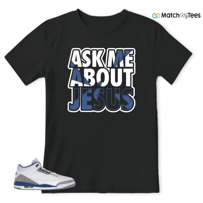NIKE JORDAN 3 RETRO TRUE BLUE (2026) SNEAKER Matching Tees t-shirt