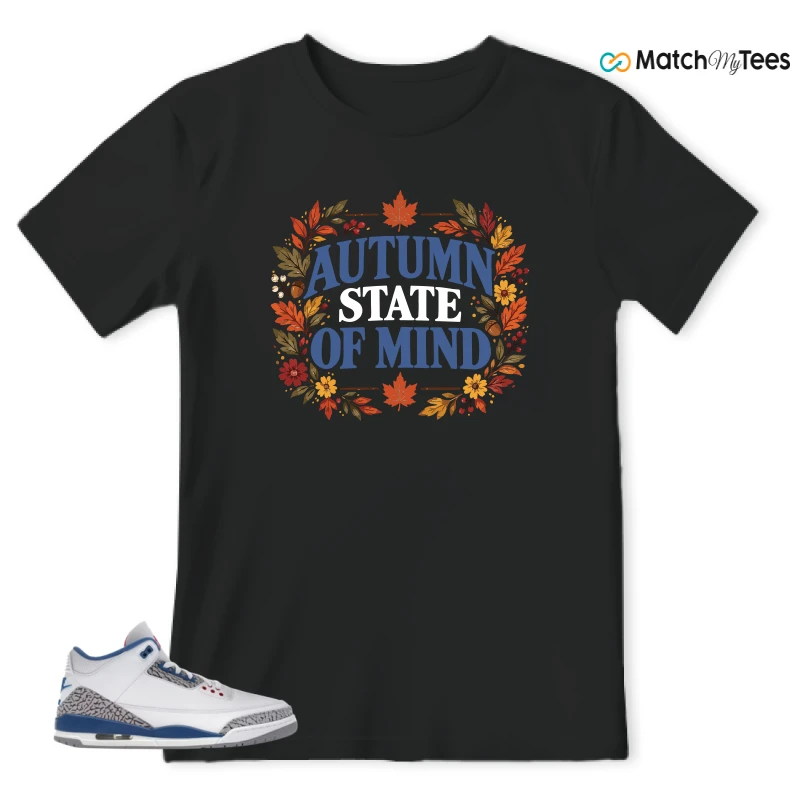 NIKE JORDAN 3 RETRO TRUE BLUE (2026) SNEAKER Matching Tees t-shirt