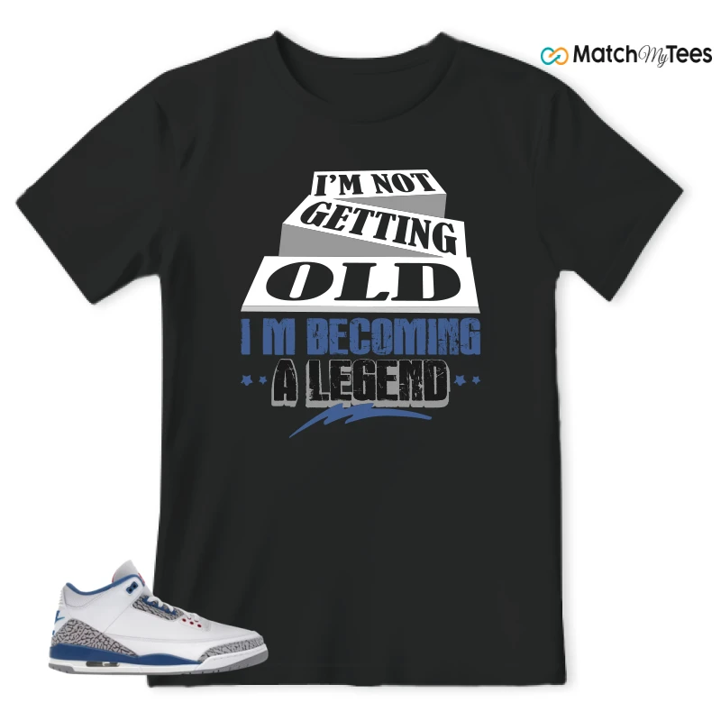 NIKE JORDAN 3 RETRO TRUE BLUE (2026) SNEAKER Matching Tees t-shirt