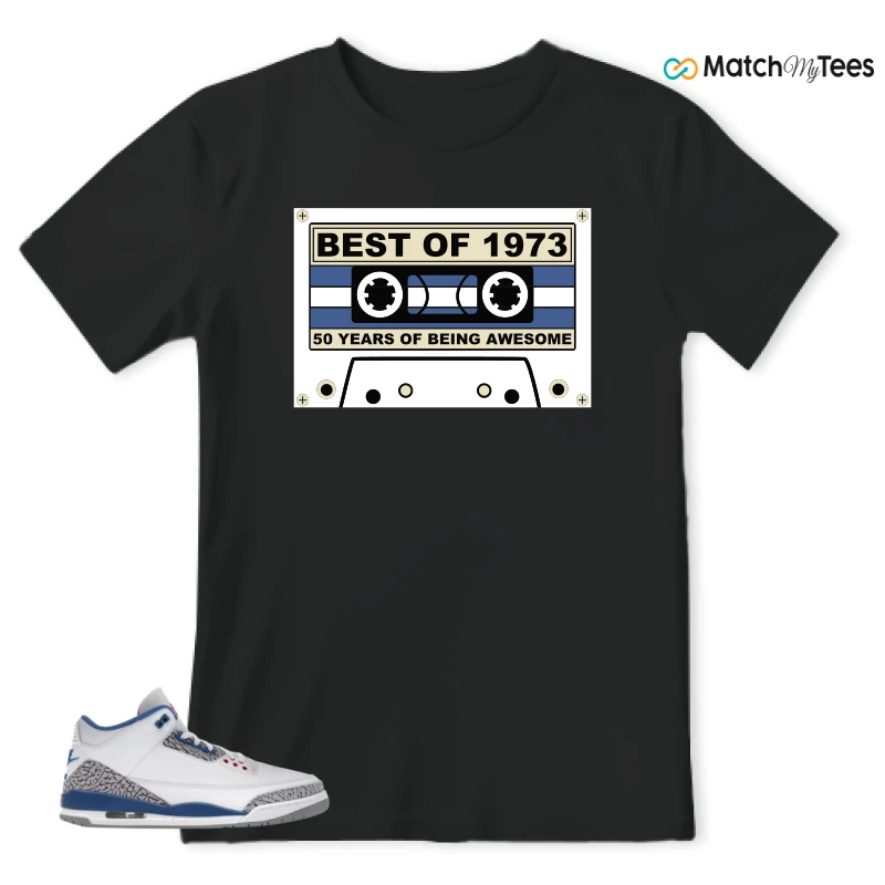 NIKE JORDAN 3 RETRO TRUE BLUE (2026) SNEAKER Matching Tees t-shirt