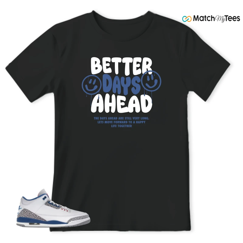 NIKE JORDAN 3 RETRO TRUE BLUE (2026) SNEAKER Matching Tees t-shirt