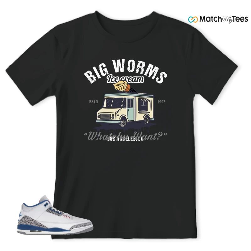 NIKE JORDAN 3 RETRO TRUE BLUE (2026) SNEAKER Matching Tees t-shirt