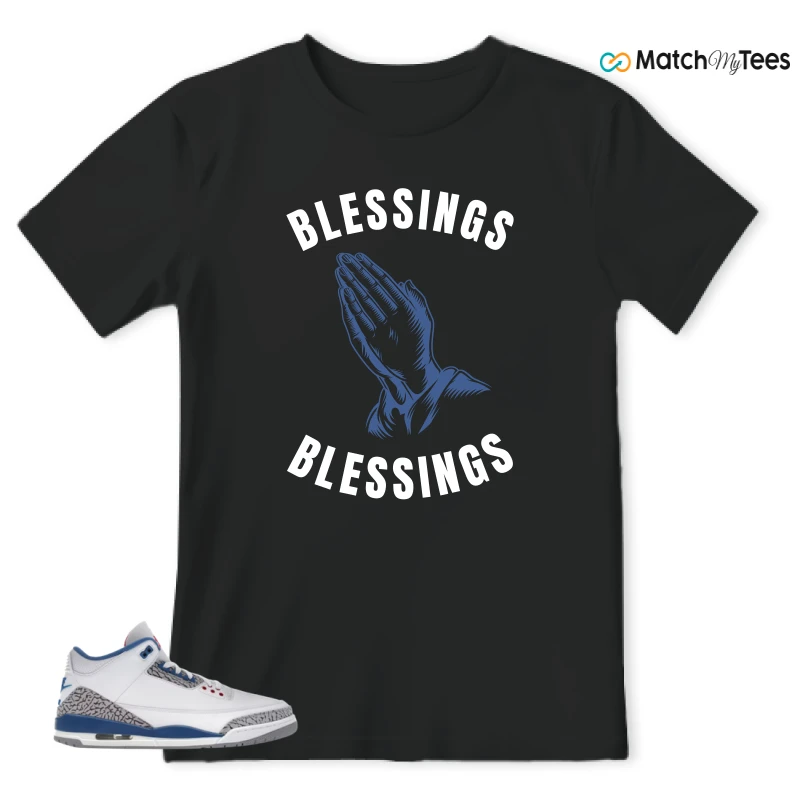 NIKE JORDAN 3 RETRO TRUE BLUE (2026) SNEAKER Matching Tees t-shirt