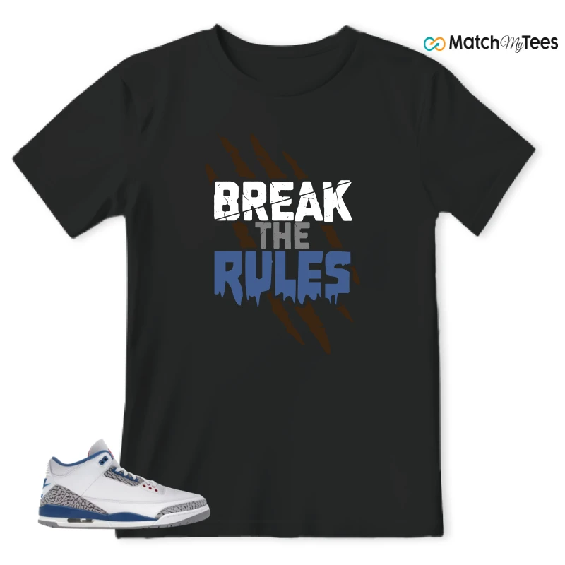 NIKE JORDAN 3 RETRO TRUE BLUE (2026) SNEAKER Matching Tees t-shirt