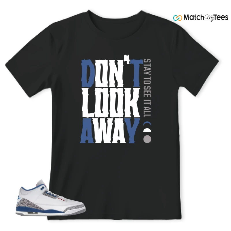NIKE JORDAN 3 RETRO TRUE BLUE (2026) SNEAKER Matching Tees t-shirt