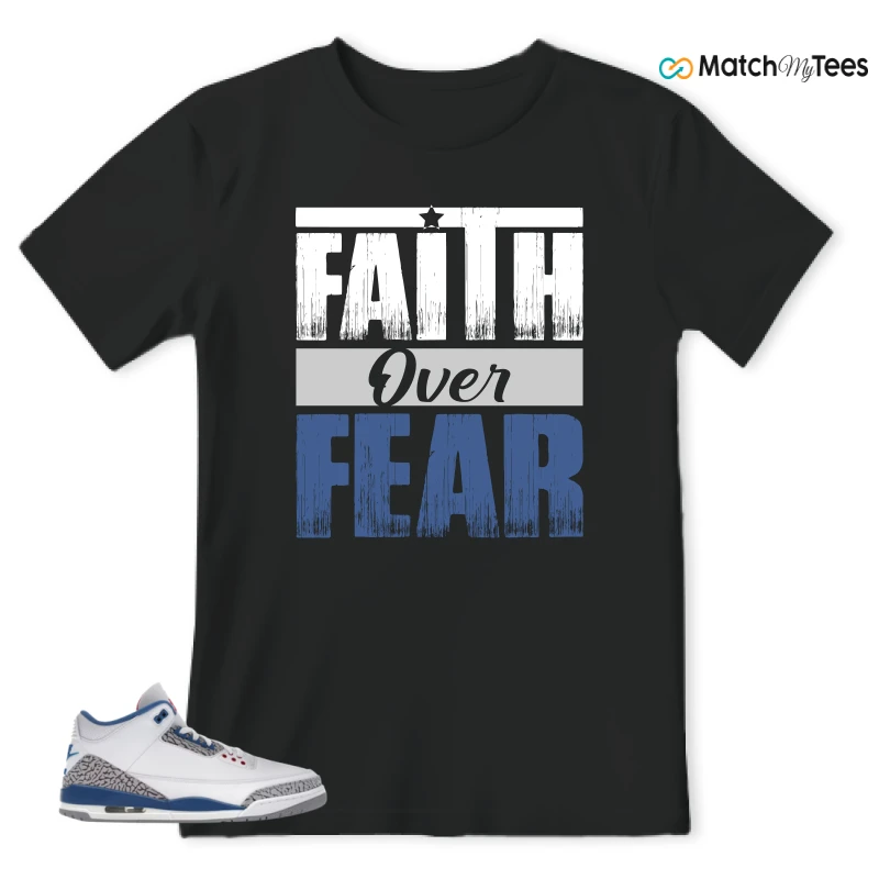 NIKE JORDAN 3 RETRO TRUE BLUE (2026) SNEAKER Matching Tees t-shirt
