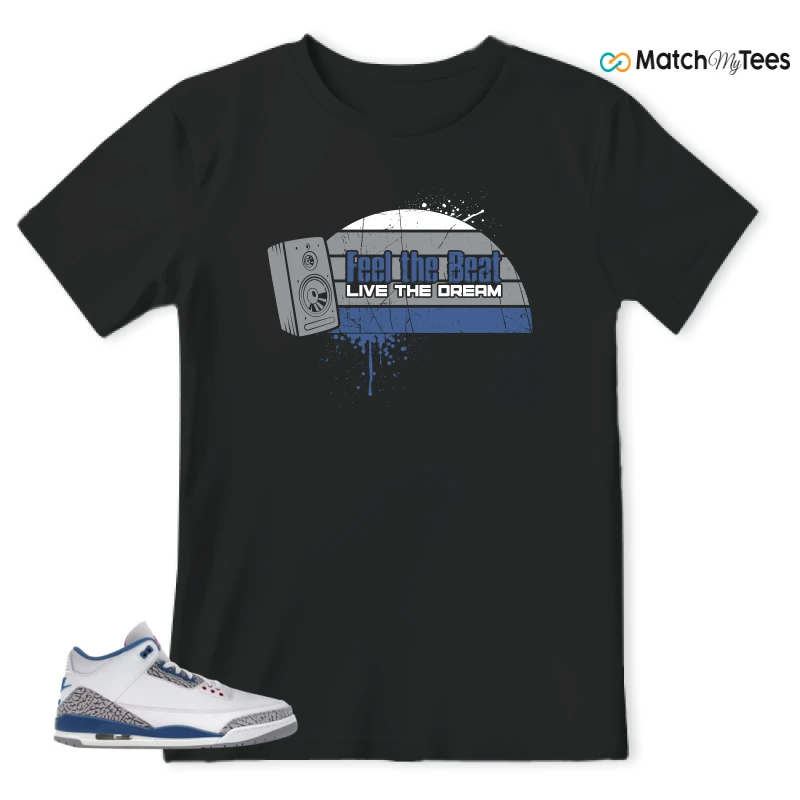 NIKE JORDAN 3 RETRO TRUE BLUE (2026) SNEAKER Matching Tees t-shirt