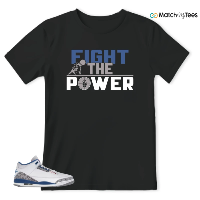 NIKE JORDAN 3 RETRO TRUE BLUE (2026) SNEAKER Matching Tees t-shirt