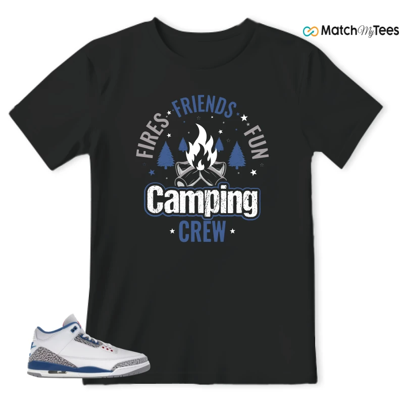 NIKE JORDAN 3 RETRO TRUE BLUE (2026) SNEAKER Matching Tees t-shirt