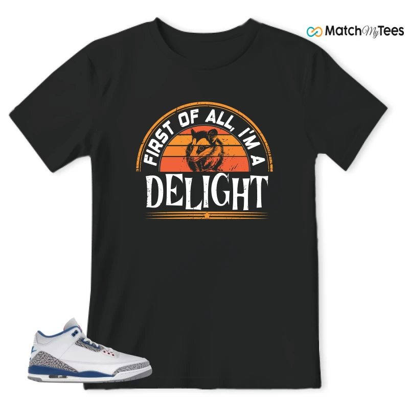 NIKE JORDAN 3 RETRO TRUE BLUE (2026) SNEAKER Matching Tees t-shirt