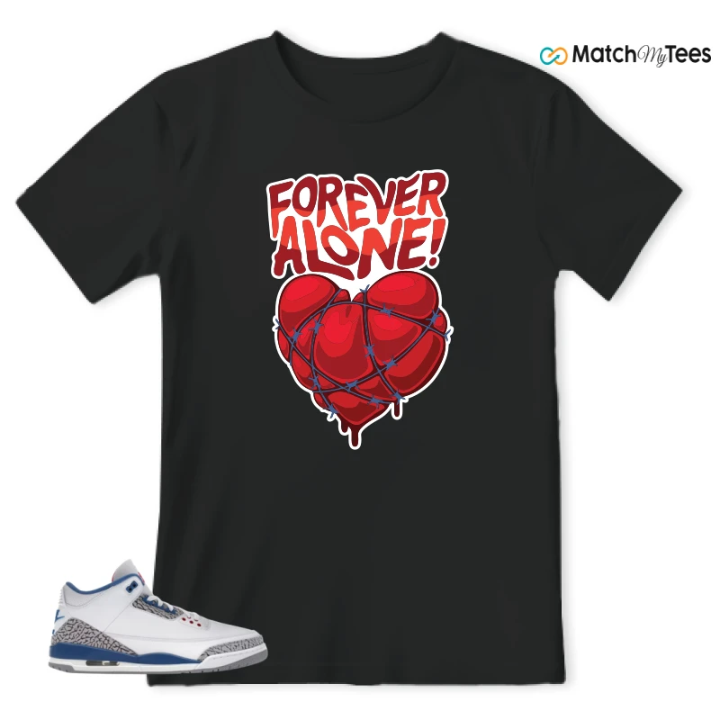 NIKE JORDAN 3 RETRO TRUE BLUE (2026) SNEAKER Matching Tees t-shirt