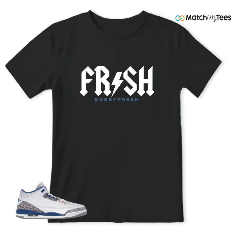 NIKE JORDAN 3 RETRO TRUE BLUE (2026) SNEAKER Matching Tees t-shirt